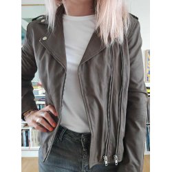 Depeche - Skindjakke 50184 - Dusty Taupe