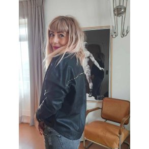 Depeche - Skindskjorte 50348 - Sort