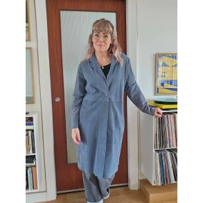 Depeche - Skindjakke - Ruskind 50286 Lys bl