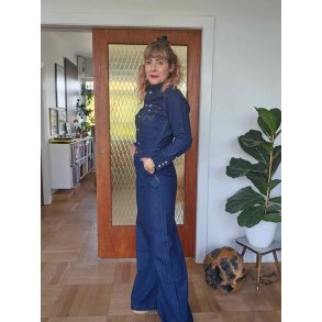 Wrangler - Buksedragt - Trouser Coverall - Aged Blue