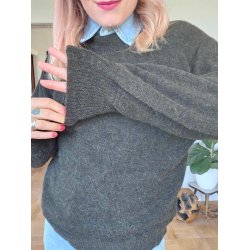 My Essential Wardrobe - Tammie Knit Pullover - Rosin Melange