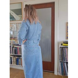 Wrangler - Kjole Denim Match Up Dress - Overexposed