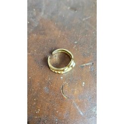 By Str - Ring Esther - Forgyldt