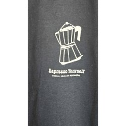 Resterds - T-Shirt - Espresso yourself - Sort