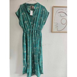 Relove And Roses - Fenja Kjole - Tyrkis