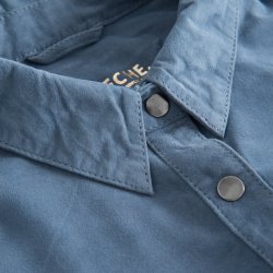 Depeche - Skjorte -   Ruskind 50500 Lys bl