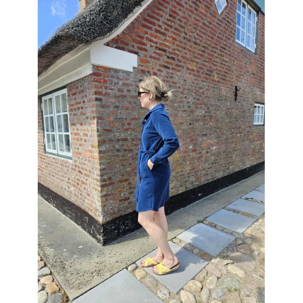 Amaze Cph - Kjole Kim Corduroy - Petrol