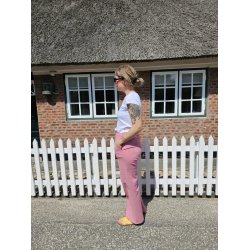 Amaze Cph - Bukser Victoria Pinstripe  - Red White