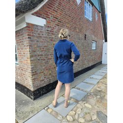 Amaze Cph - Kjole Kim Corduroy - Petrol