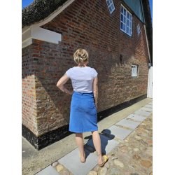  Amaze Cph - Nederdel Grace Corduroy - Indigo Blue