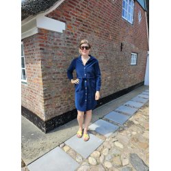 Amaze Cph - Kjole Kim Corduroy - Petrol