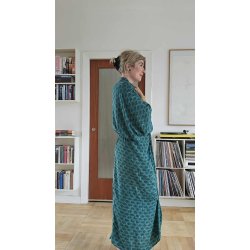 Sissel Edelbo - Kjole Juno Long Dress M/L - Tyrkis 2