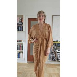 Sissel Edelbo - Kjole Juno Dress M/L - Peachy/brun