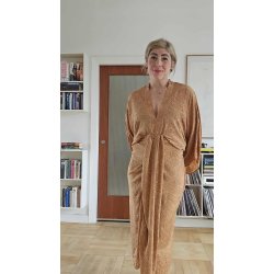 Sissel Edelbo - Kjole Juno Dress M/L - Peachy/brun