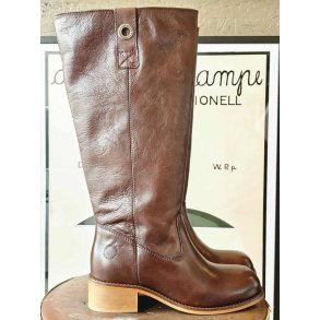 Ca'shott Copenhagen - Casvilma -  Highshaft Pull Boot Tampa - Dark Brown