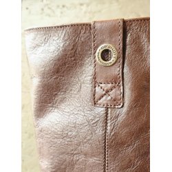 Ca'shott Copenhagen - Casvilma -  Highshaft Pull Boot Tampa - Dark Brown