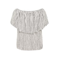My Essential Wardrobe - Top Melissa Florence Blouse - Black White