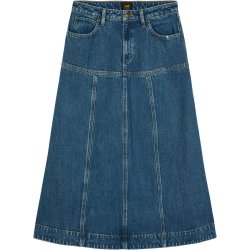 Lee - Nederdel Seamed Midi Skirt - Torrential