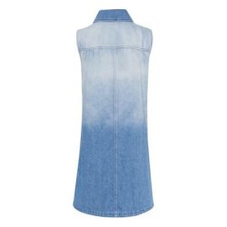 My Essential Wardrobe - Kjole Malo Shirtdress  - Blue Dip Dye