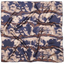 Beck S�ndergaard - Tinea Tiedye Sia - Navy Blue