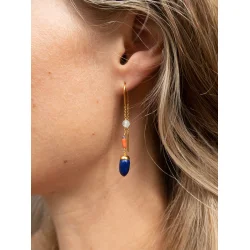 Craft Sisters - rering No.27 - Blue Lapis - 1 stk.