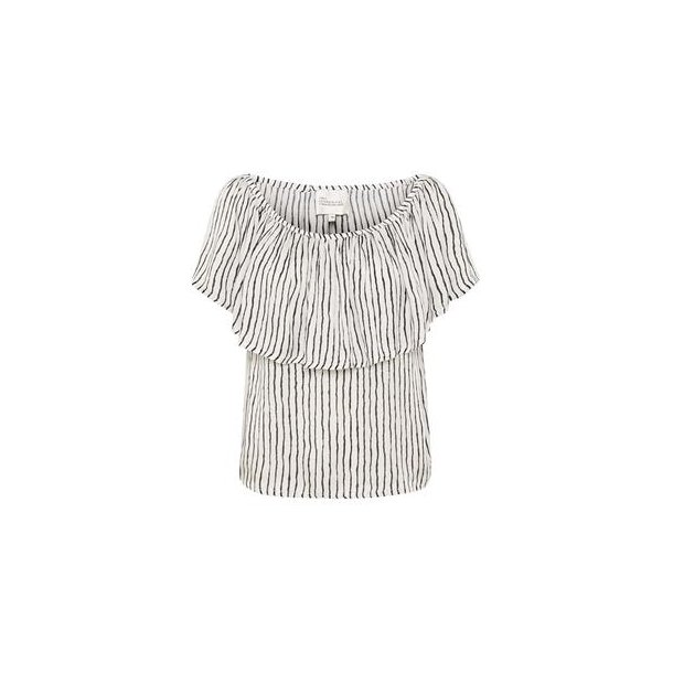 My Essential Wardrobe - Top Melissa Florence Blouse - Black White