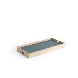 The Oak Men - Flip Tray Large- Dark Green/ Yellow 