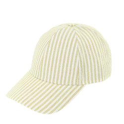 Fiebig - Baseballcap - Stripes - Red/ Navy blue/Jeans blue