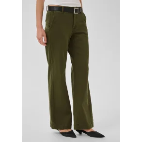 My Essential Wardrobe - Bukser - Lara Wide Pant 149 - Olive Night