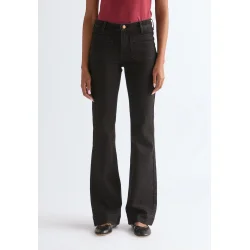 Wrangler - Jeans Flare - Dark Black