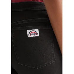  Wrangler - Jeans Flare - Dark Black
