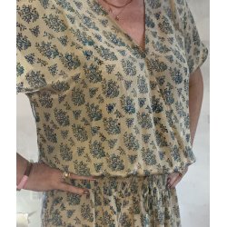 Relove And Roses - Kjole Cille Lys oliven