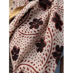 Craft Sisters - T�rkl�de Bagru scarf 917 - Flower