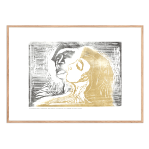 Permild og Rosengreen  - Indrammet Plakat A Love Story OBS: SENDES IKKE