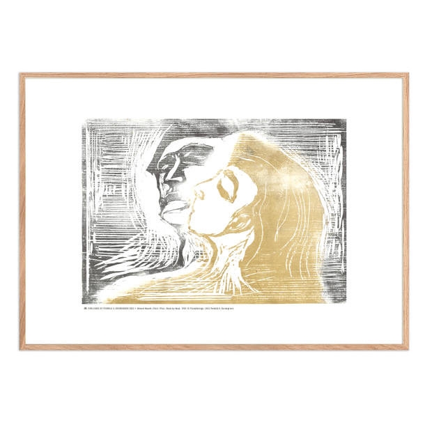 Permild og Rosengreen  - Indrammet Plakat A Love Story OBS: SENDES IKKE