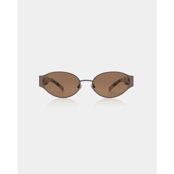 A.Kj�rbede - Solbriller Bella - Matte Brown Cookie Dough