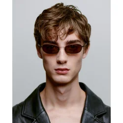 A.Kj�rbede - Solbriller Jack - Matte Brown