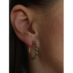 Pico Copenhagen - Akoya Earrings - Forgyldt Hvide Perler