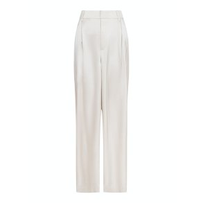 Neo Noir - Bukser - Alessandra Heavy Sateen Pants - Ivory