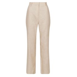 Neo Noir - Bukser - Alice Heavy Linen Pants - Sand