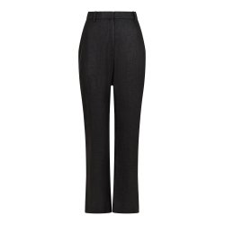 Neo Noir - Bukser - Alice Heavy Linen Pants - Black