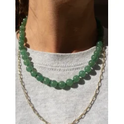 Craft Sisters - Aunties Halskde - Green Aventurine