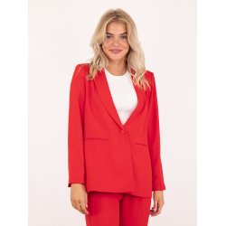 Neo Noir - Blazer - Avery Woven Blazer - Red