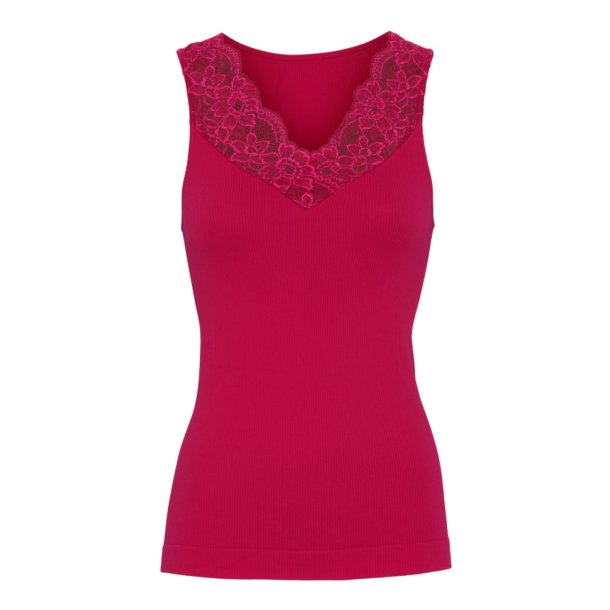 Tim &amp; Simonsen - Rib Top  Belen - Sangria