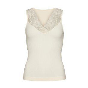 Tim & Simonsen - Rib Top  Belen - Panna