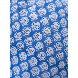Craft Sisters - Pyjamas Blockprint - Blue Opal 