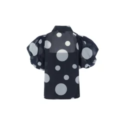 Hunk�n - Blair Shirt - Black/Dots
