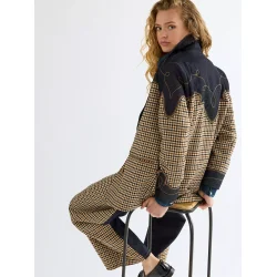 Wrangler - Blazer - Houndstooth Blazer Rinse