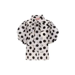 Hunkn - Bobby Shirt - White/dots