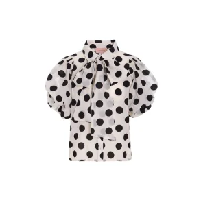 Hunkn - Bobby Shirt - White/dots